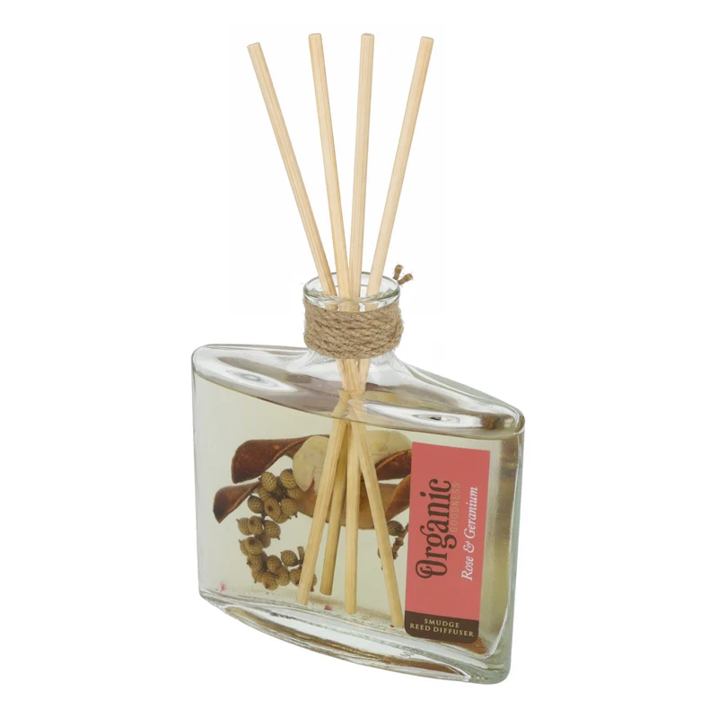 Geurstokjes Organic Goodness Roos & Geranium