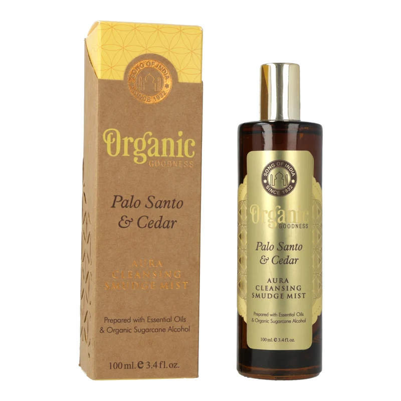 Smudge room spray Organic Goodness Palo Santo & Ceder