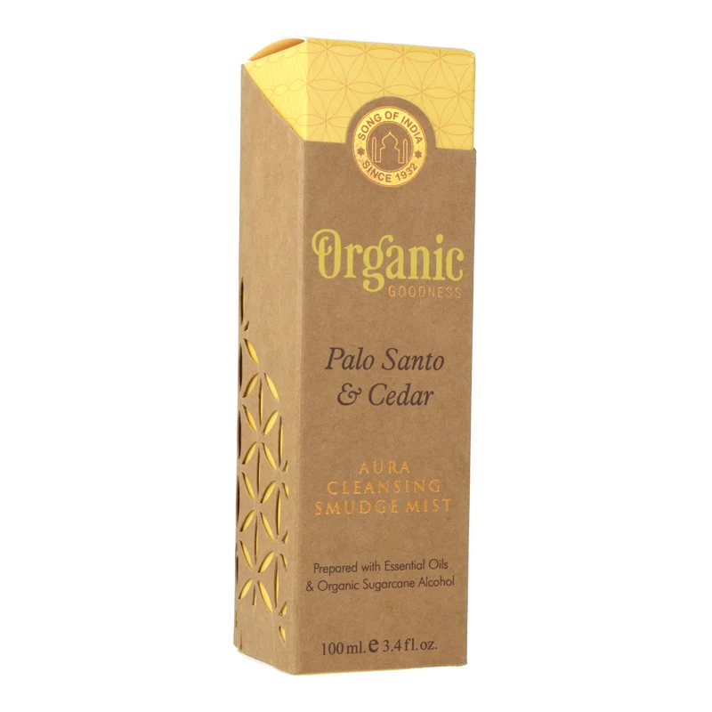 Smudge room spray Organic Goodness Palo Santo & Ceder