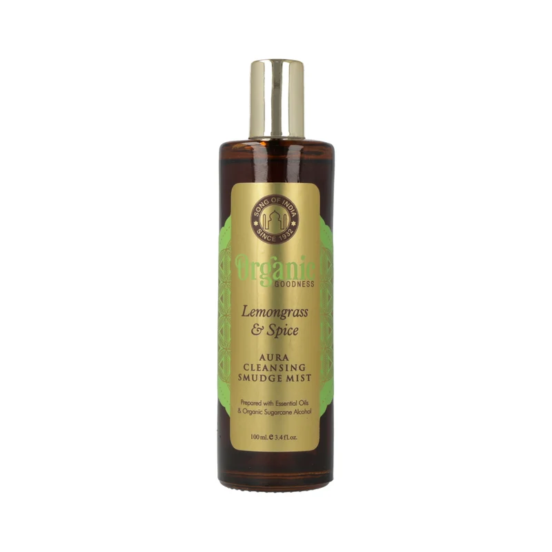 Smudge room spray Organic Goodness Citroengras & Specerijen