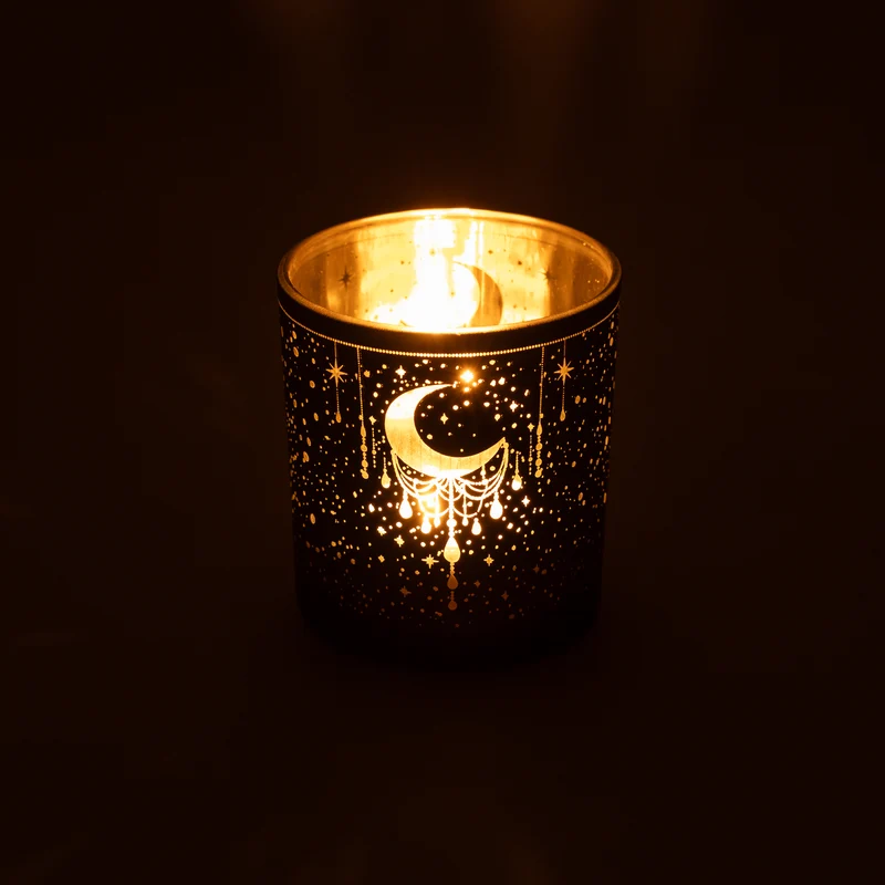 Sfeerlicht matglas/metallic Mystical Crescent