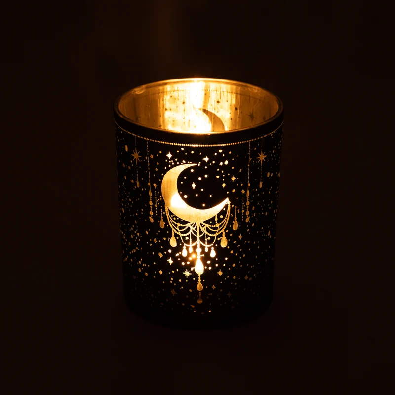 Sfeerlicht matglas/metallic Mystical Crescent