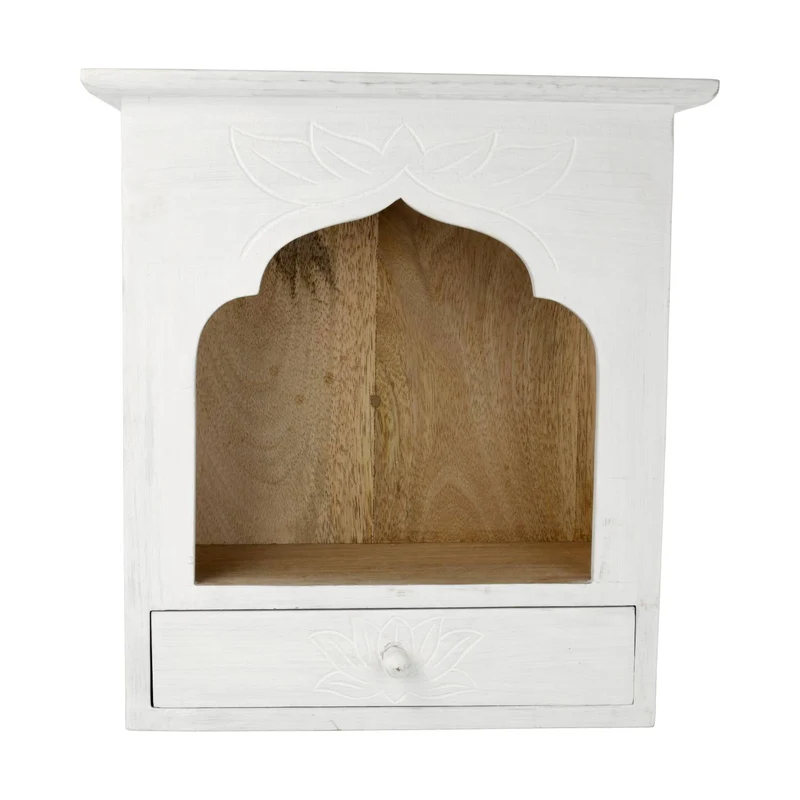 Altaar mangohout whitewash