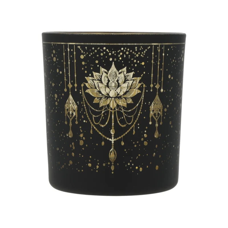 Sfeerlicht matglas/metallic Mystical Lotus