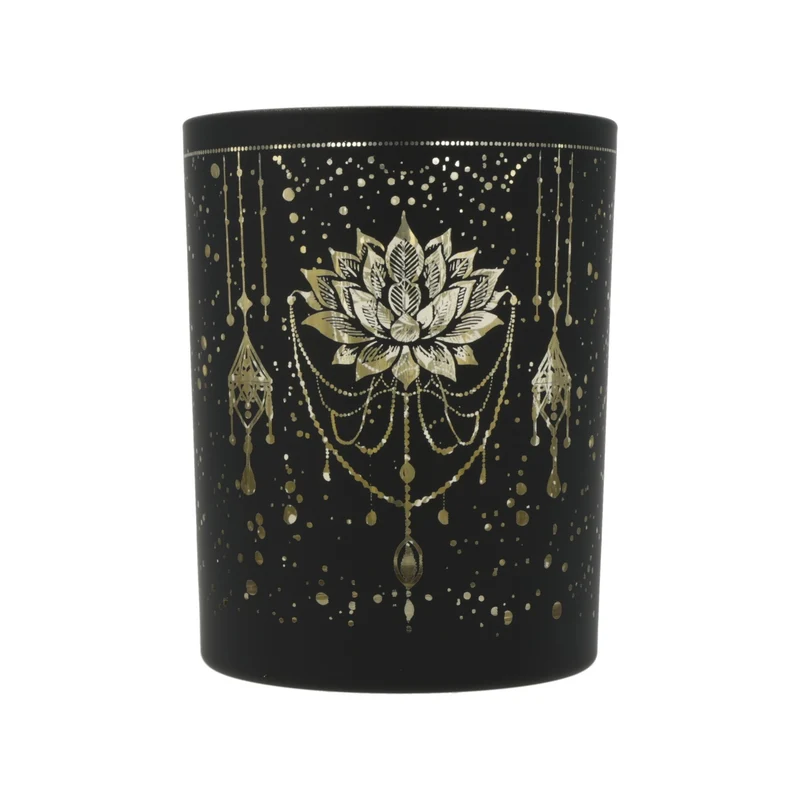 Sfeerlicht matglas/metallic Mystical Lotus