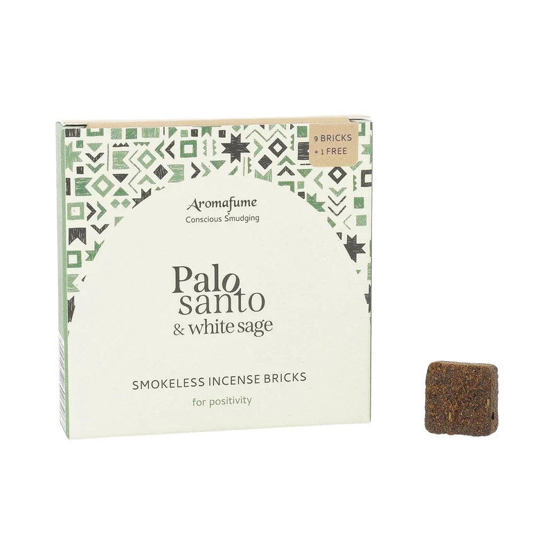 Aromafume wierookblokjes Palo Santo & Witte Salie