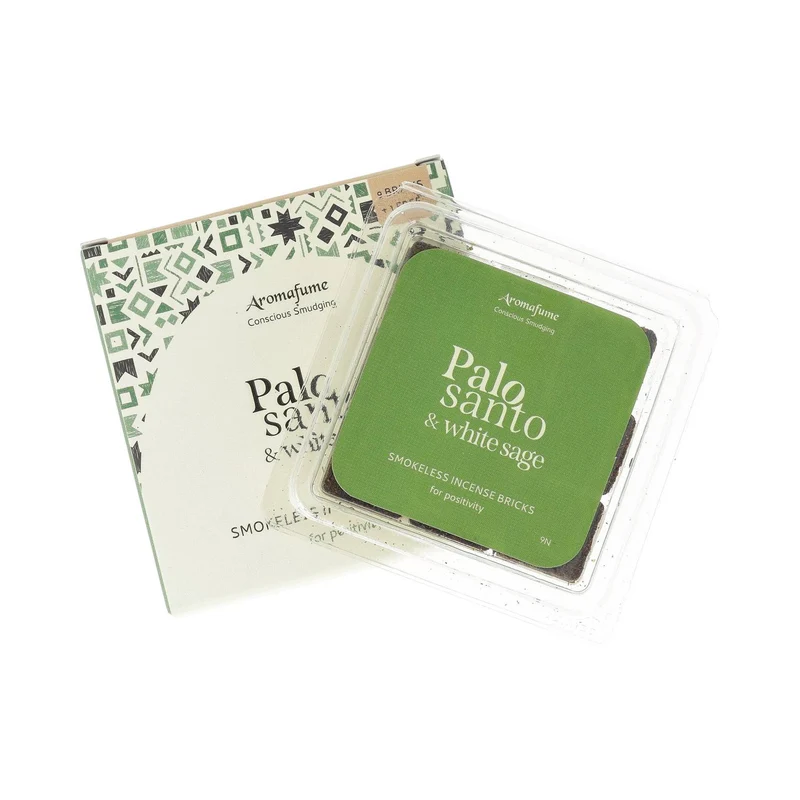 Aromafume wierookblokjes Palo Santo & Witte Salie