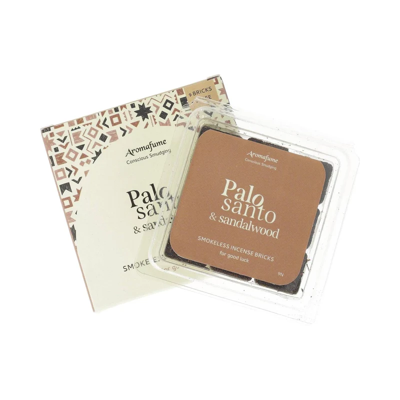 Aromafume wierookblokjes Palo Santo & Sandelhout