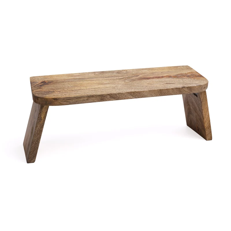 Meditatiebankje mangohout