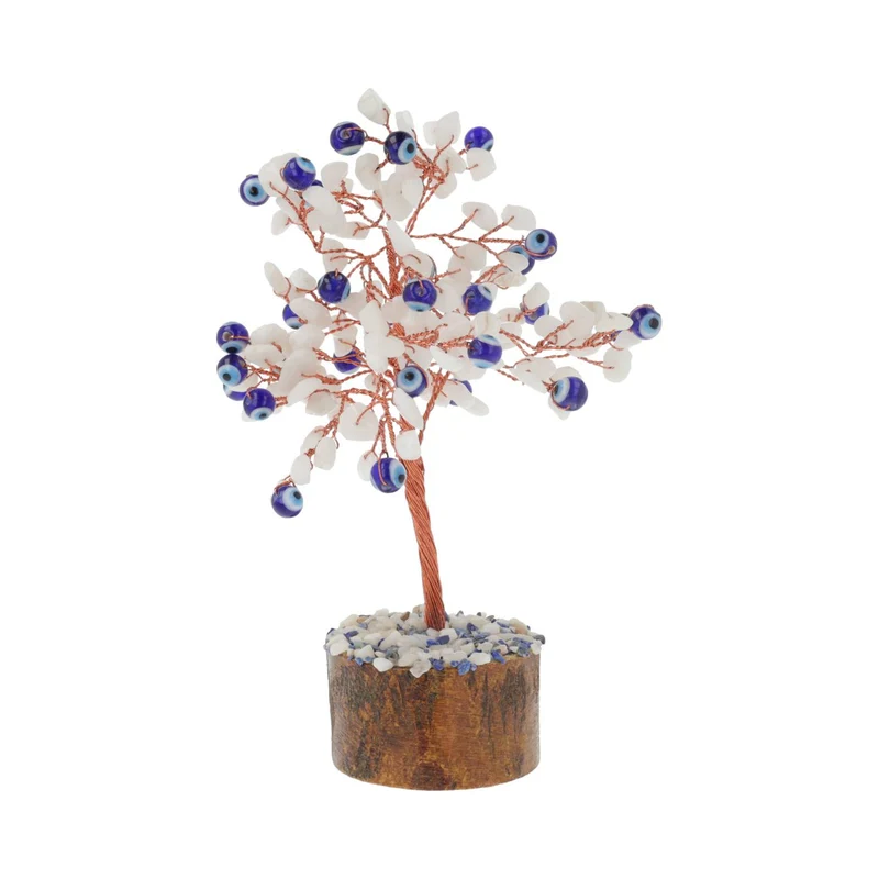 Edelsteenboom Boze Oog Witte Agaat