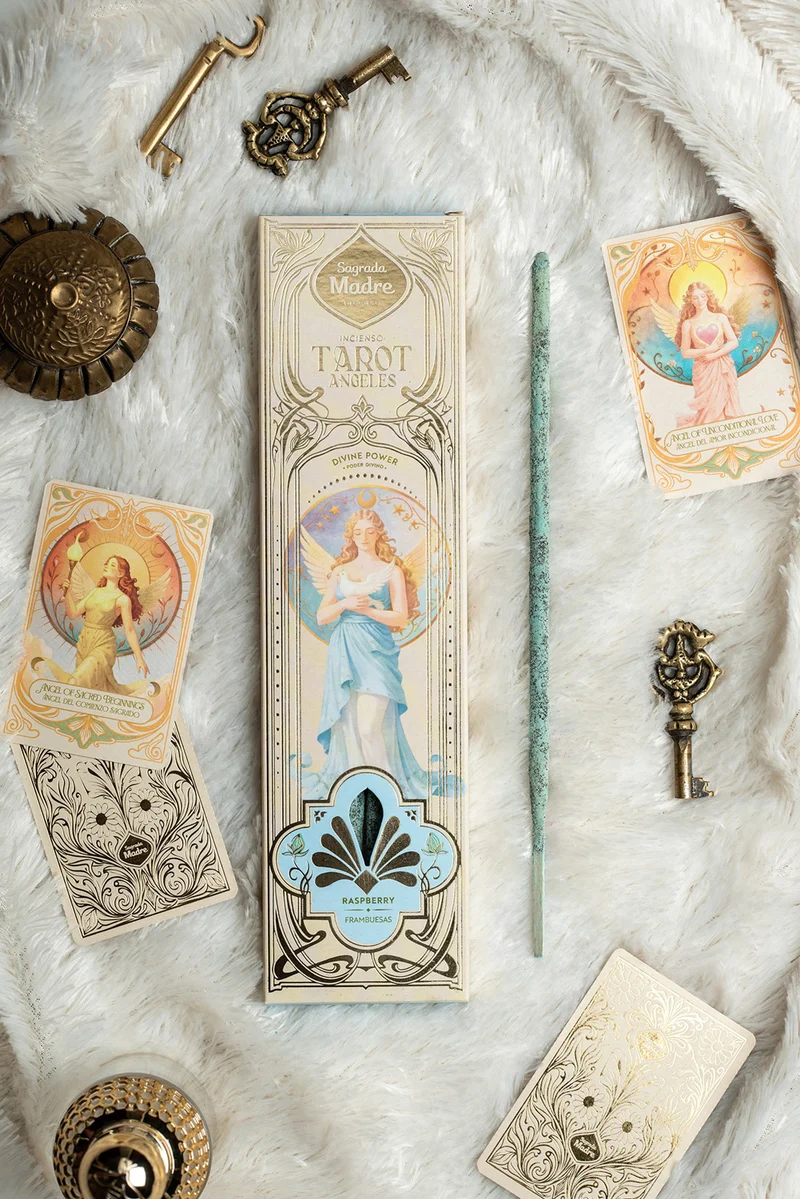 Sagrada Madre Tarot Angels wierook Goddelijke Kracht