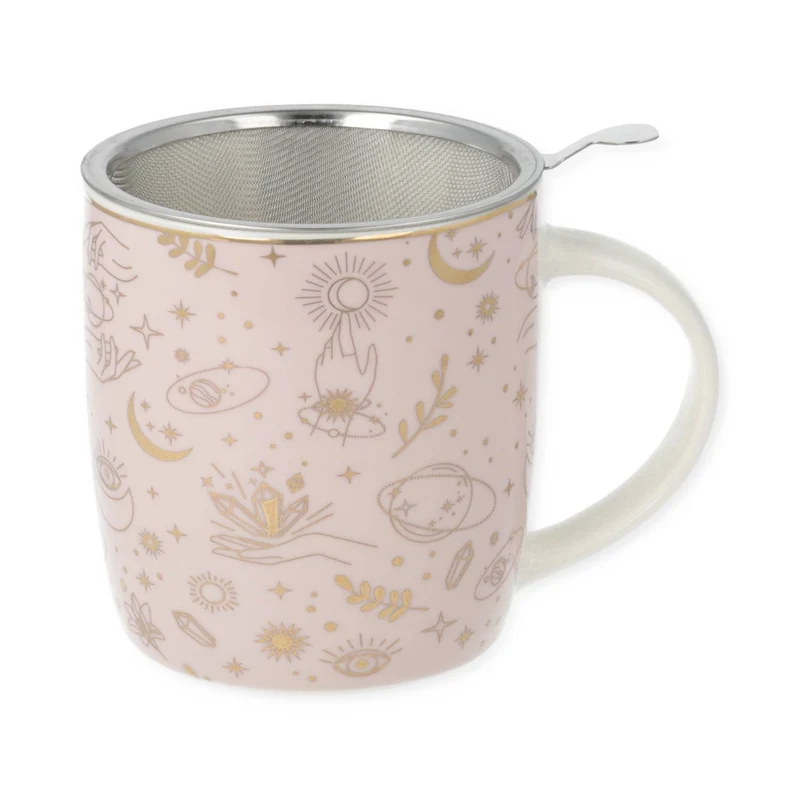Theemok set Mystieke symbolen goud