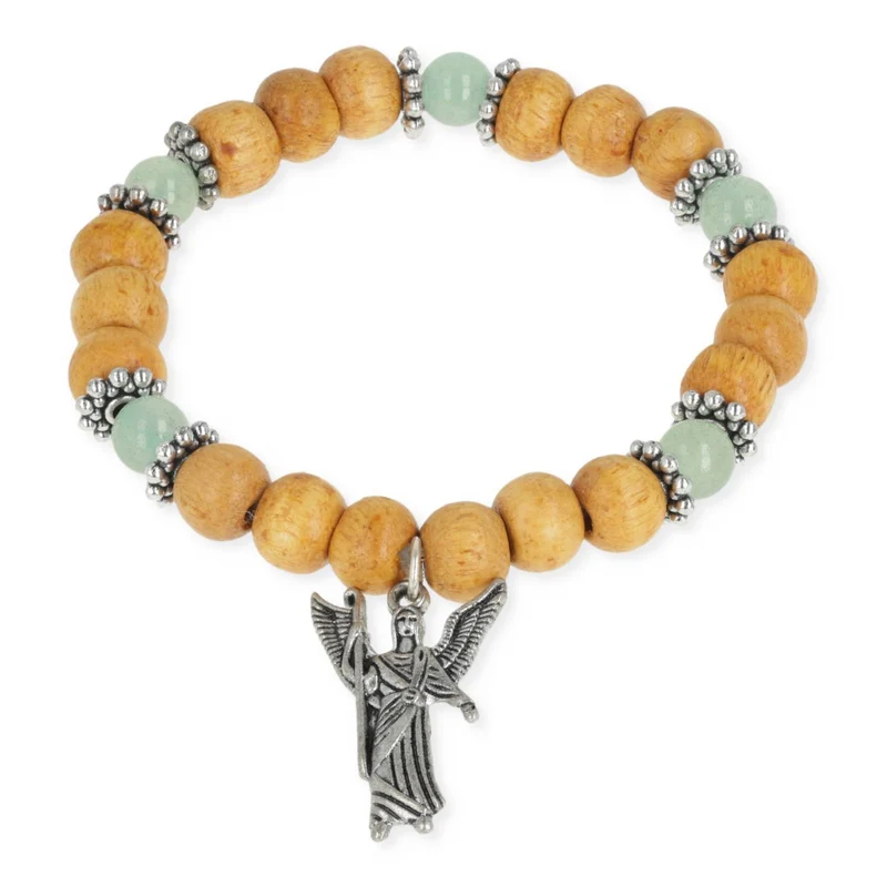 Engelen armband aartsengel Raphaël elastisch