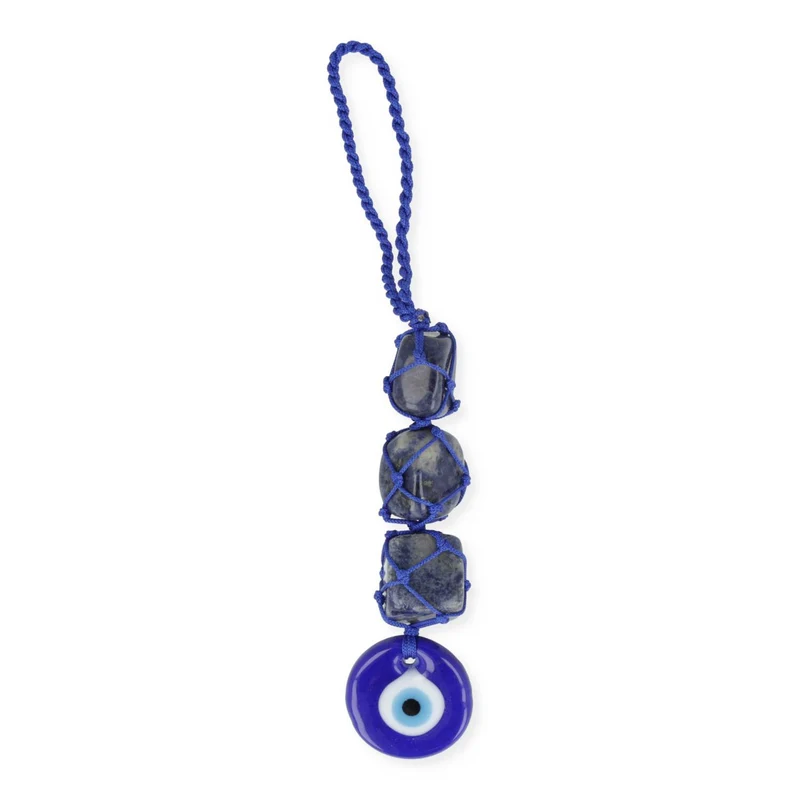 Boze Oog Beschermingsamulet met Sodaliet