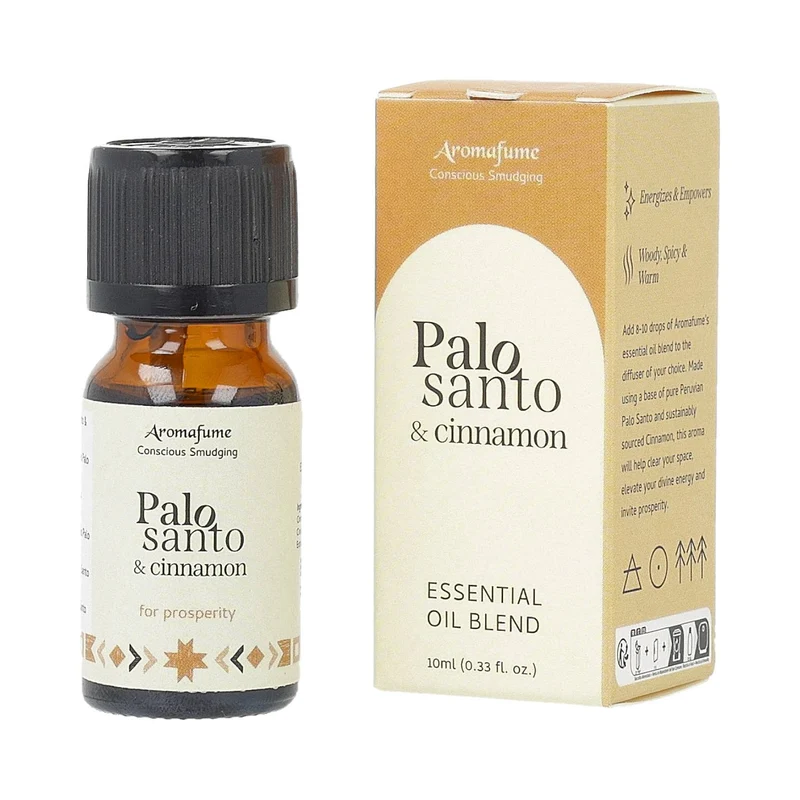 Aromafume essentiële olie blend Palo Santo & kaneel