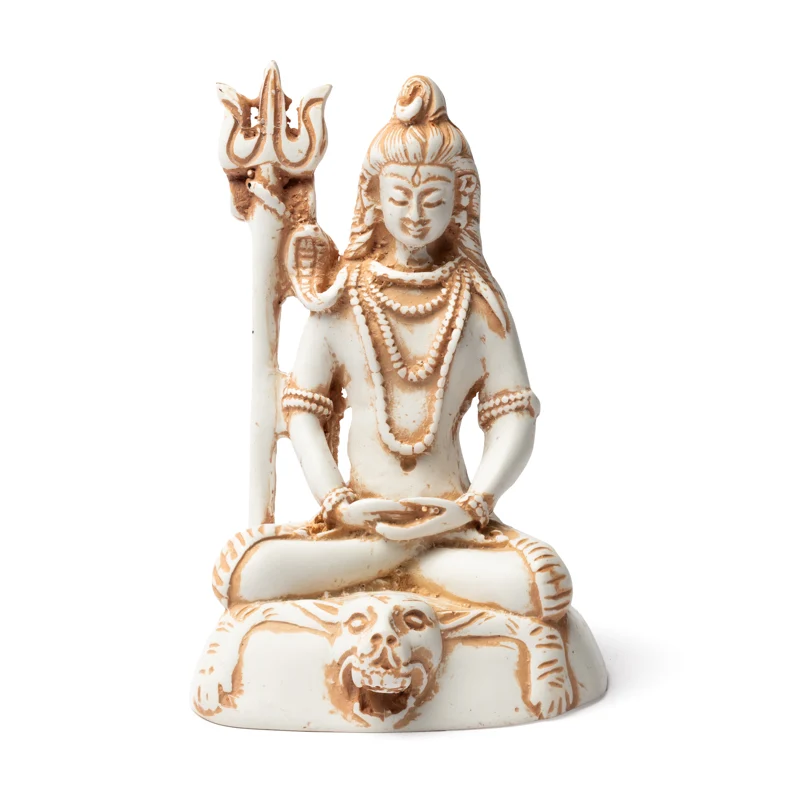 Shiva beeld ivoorkleurig