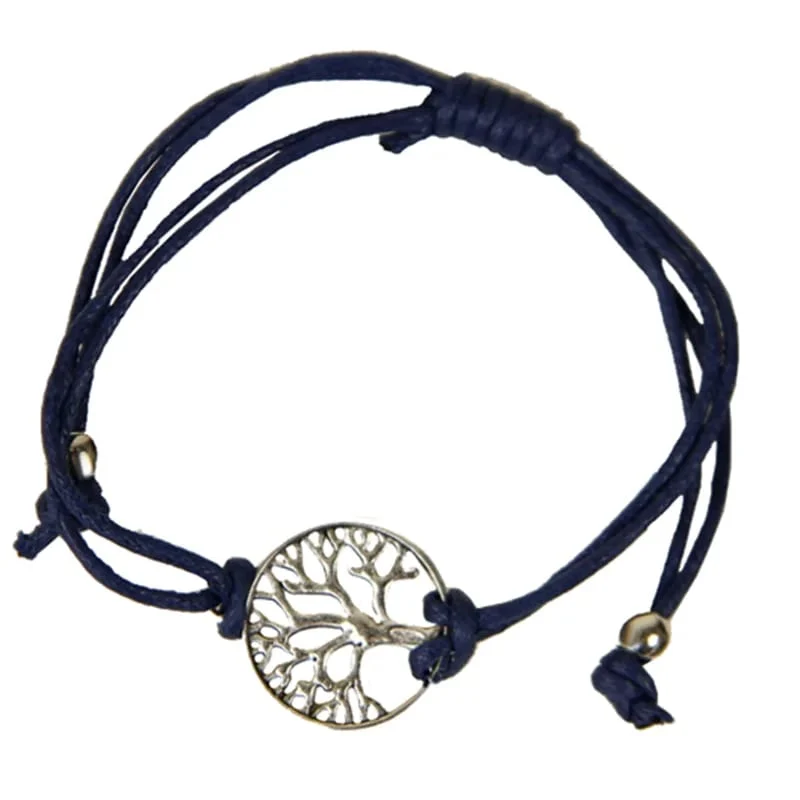 Armbandjes Levensboom set van 10 verschillende kleuren