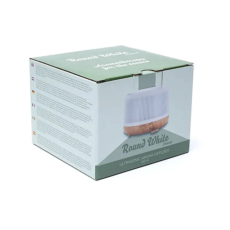 Aroma diffuser Round white naturel