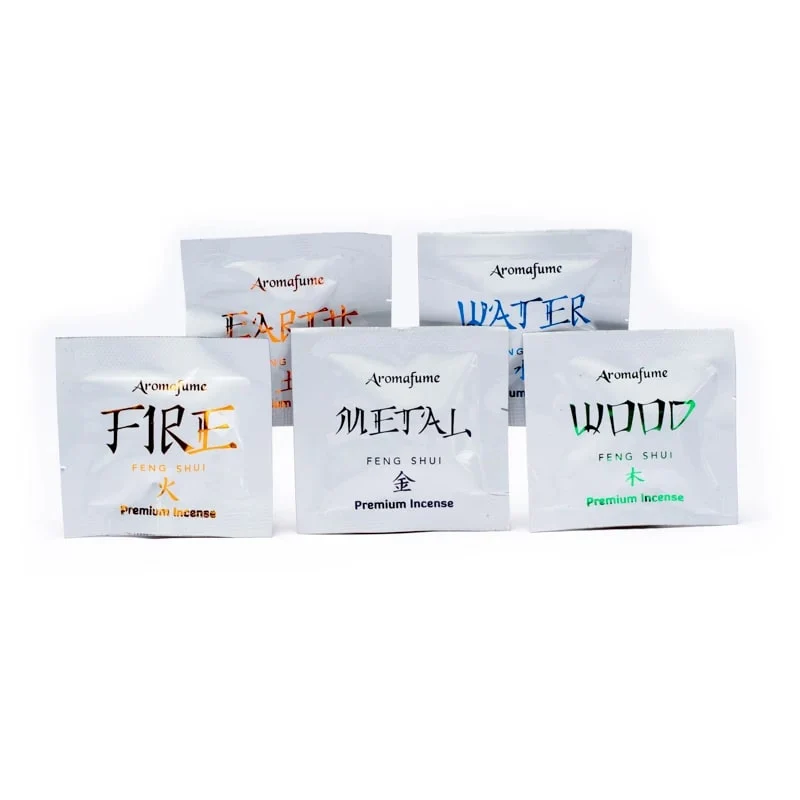 Aromafume Feng Shui set: Diffuser + wierookblokjes