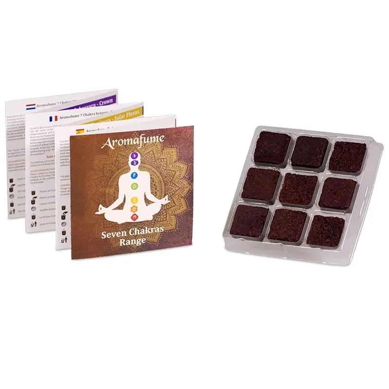 Aromafume Chakra wierookblokjes 5e chakra