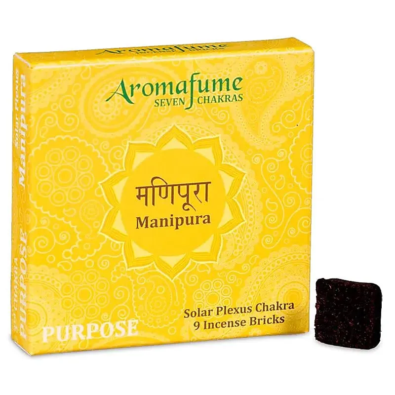 Aromafume Chakra wierookblokjes 3e chakra