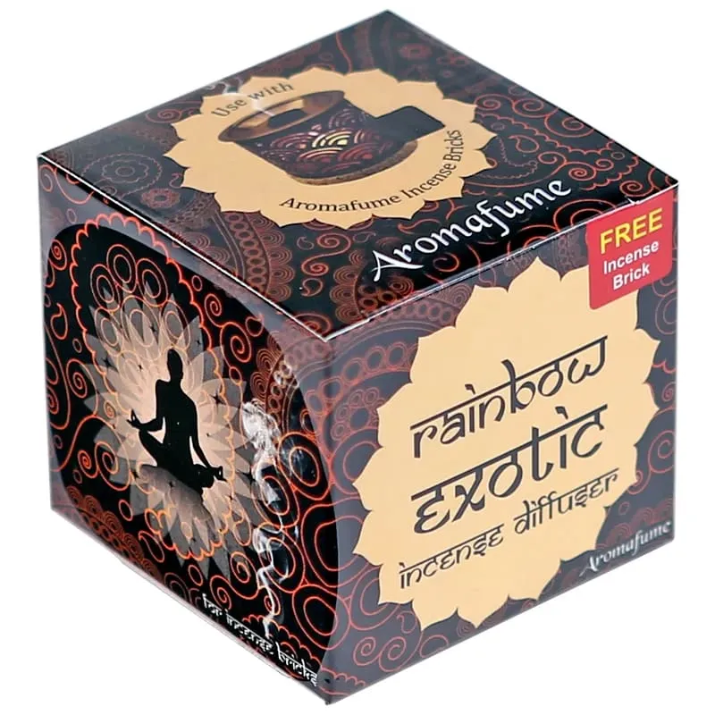 Aromafume Exotic Incense Diffuser Regenboog