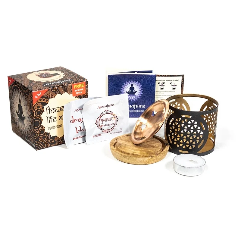 Aromafume Exotic Incense Diffuser Bloem des levens