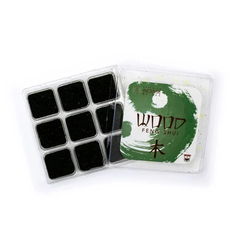 Aromafume Feng Shui wierookblokjes Hout