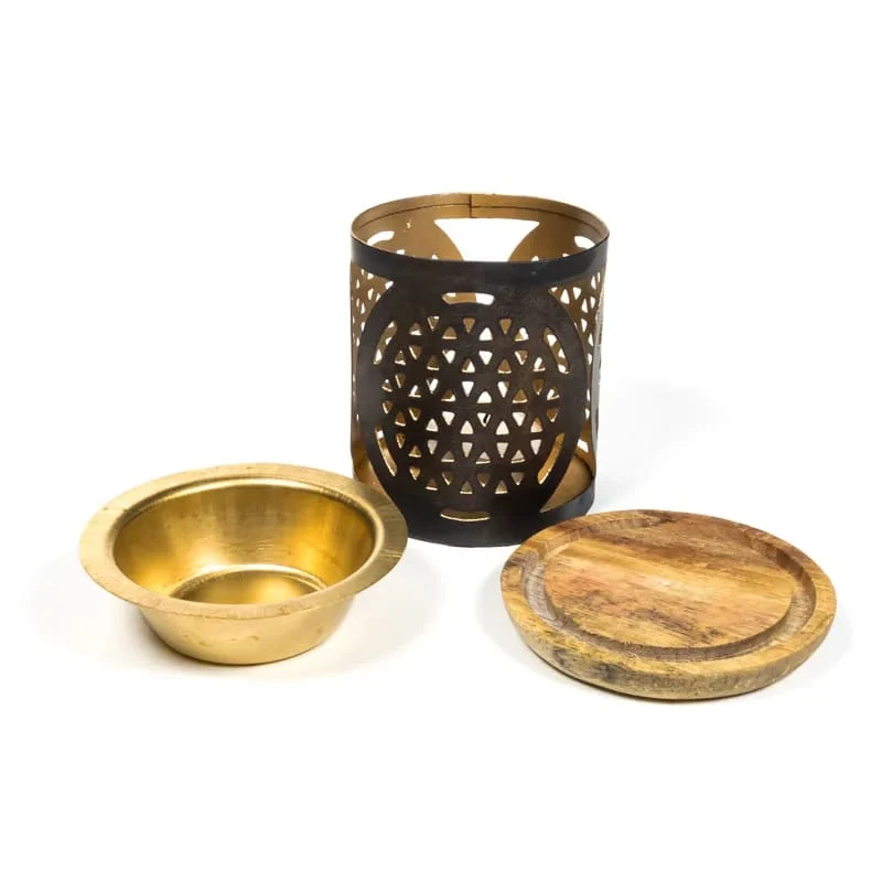 Aromafume olieverdamper Bloem des Levens