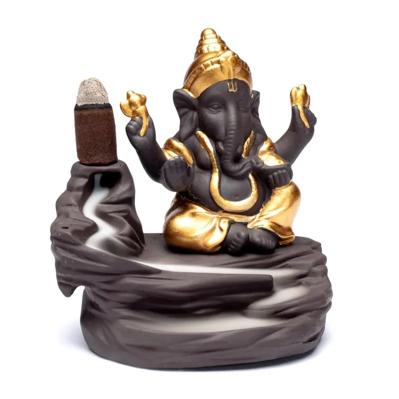 Backflow waterval wierookbrander Ganesha