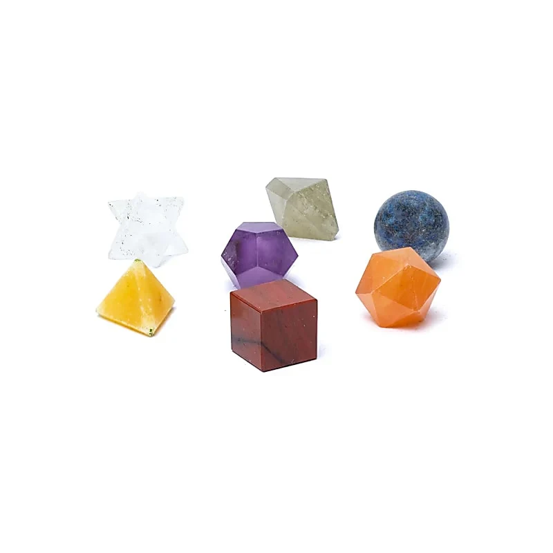 Chakra heilige geometrie set 7-delig