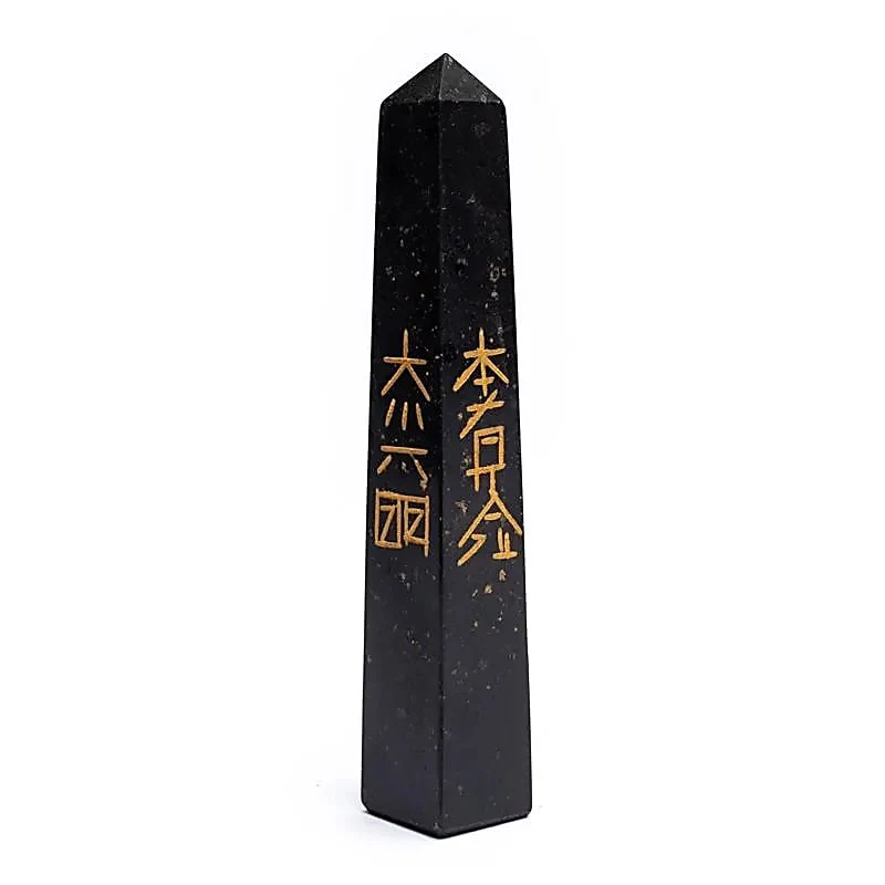 Zwarte toermalijn reiki obelisk