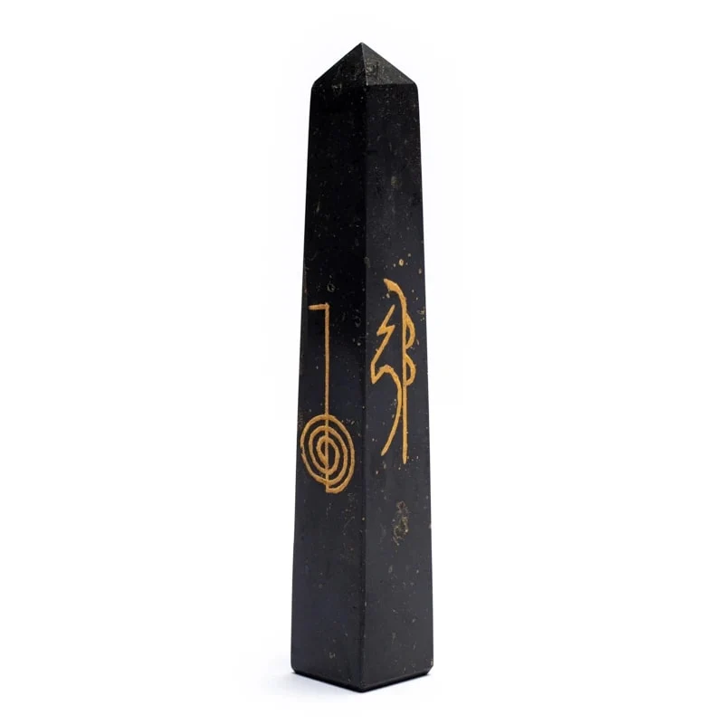 Zwarte toermalijn reiki obelisk