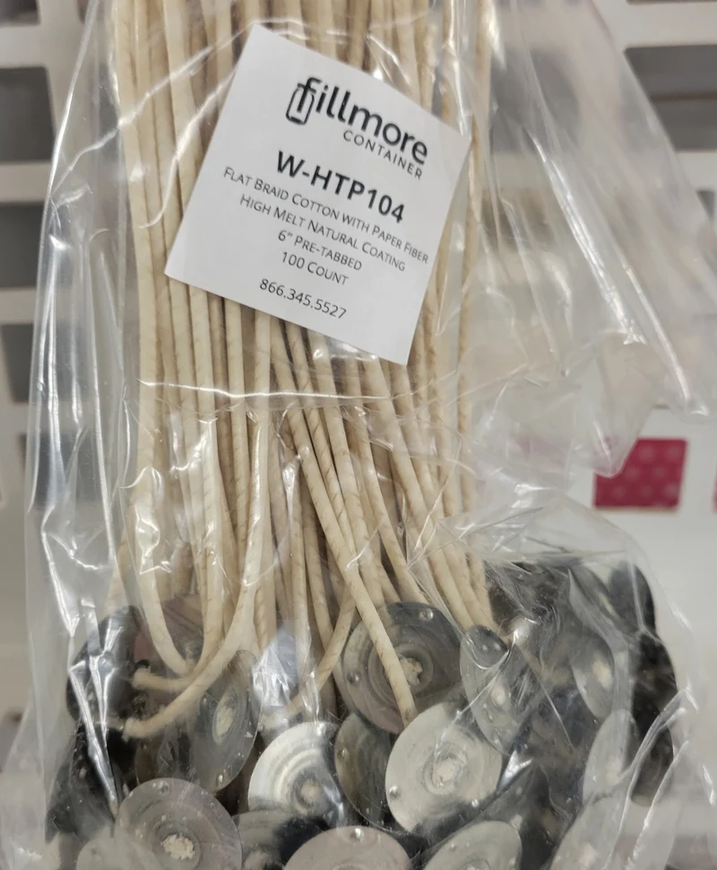 Wicks, HTP104, 100pcs (Filmore brand)
