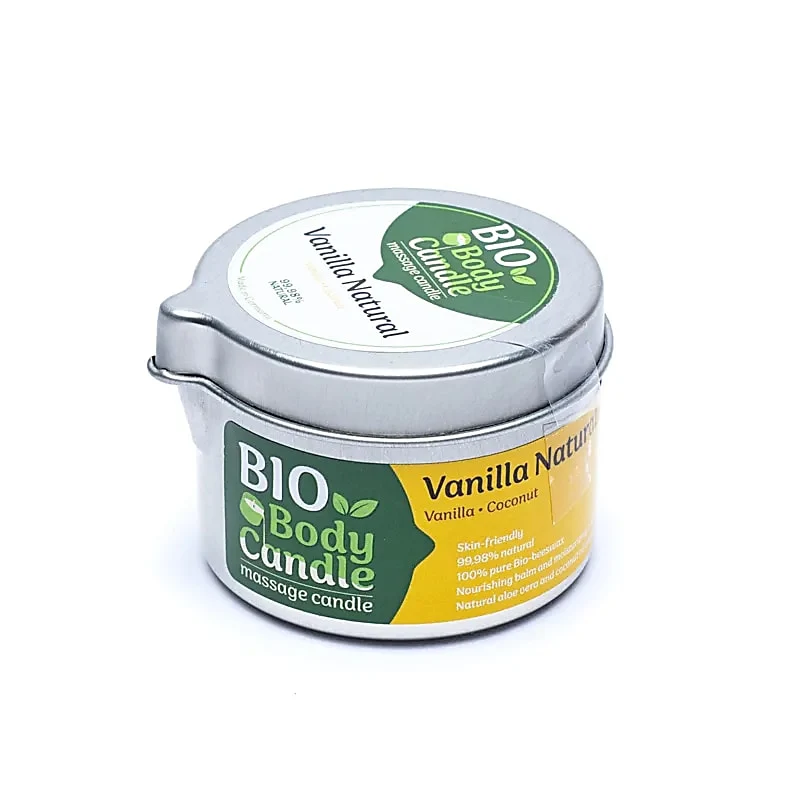 BIO massagekaars vanille