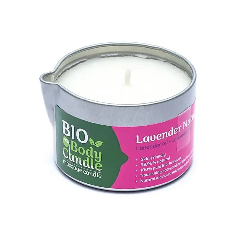 BIO massagekaars lavendel