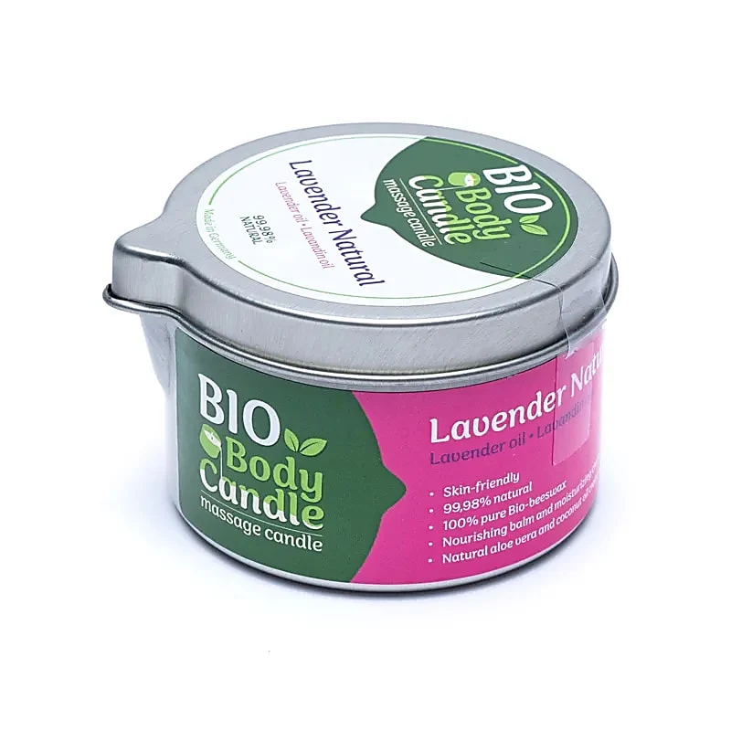 BIO massagekaars lavendel