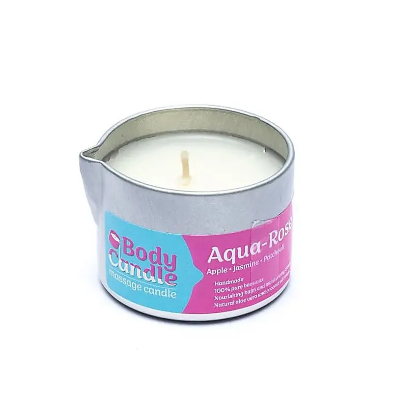 Massagekaars Aqua Rose