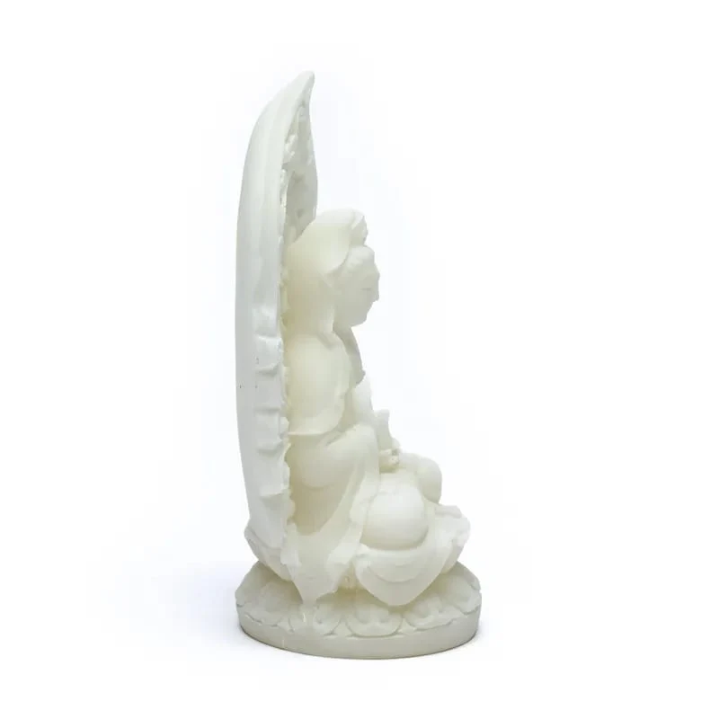 Quan Yin beeldje wit