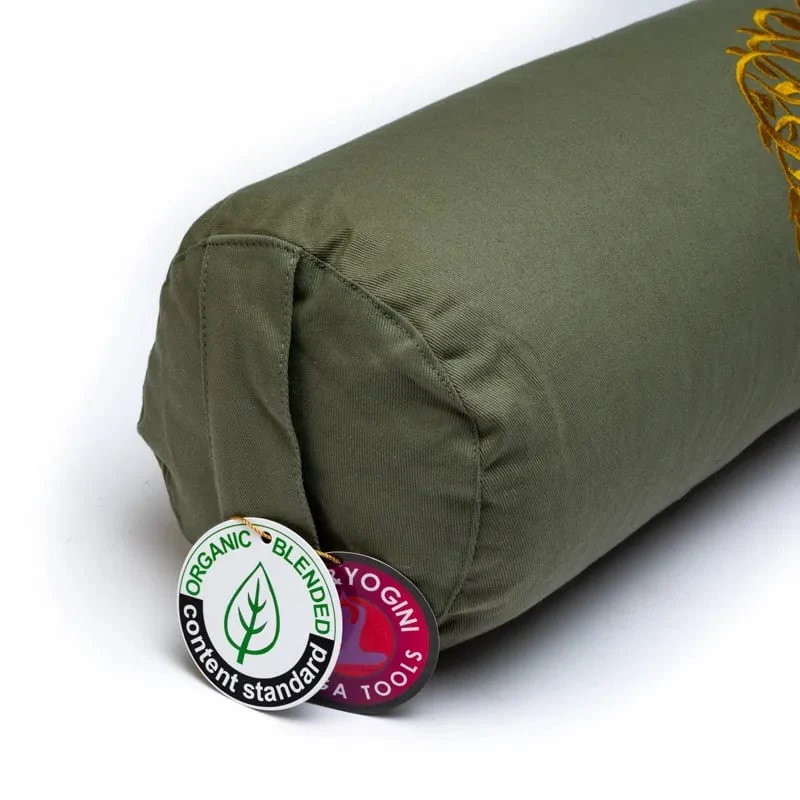 Bolster rond levensboom biokatoen