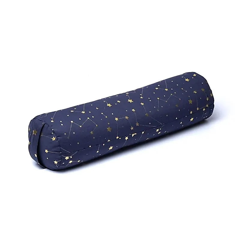 Bolster sterrenhemel donkerblauw biokatoen