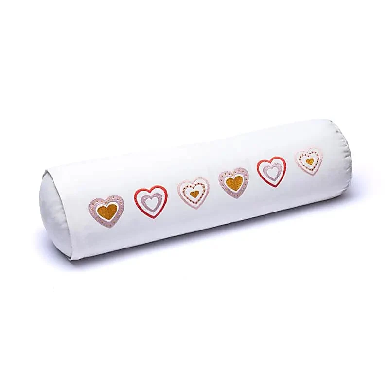 Bolster wit harten biokatoen