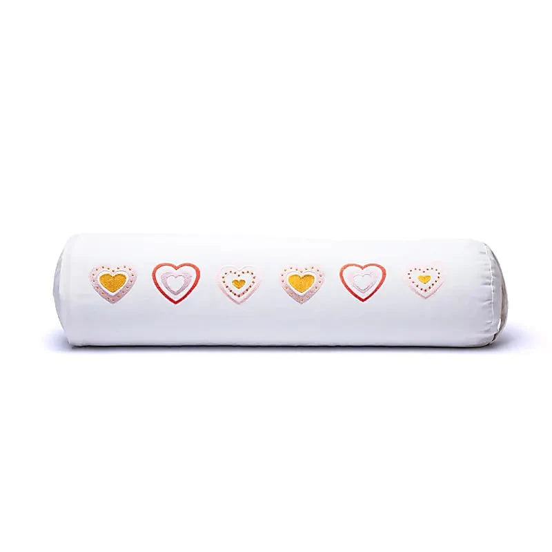Bolster wit harten biokatoen