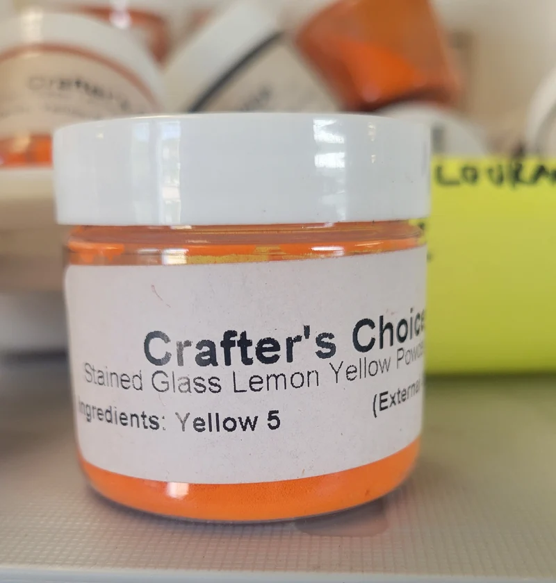 Powdered Yellow 5 D&C dye