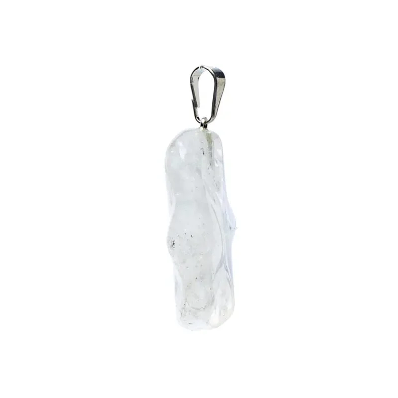 Bergkristal edelsteenhanger fantasievorm