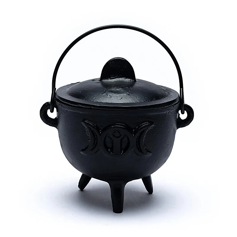 Cauldron (heksenketel) zon en maan