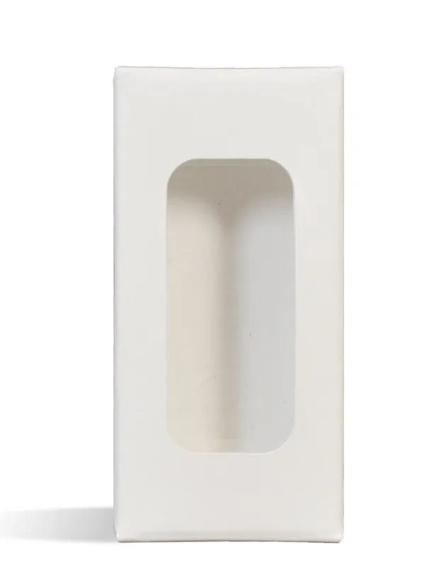 Lip Tube Box, WHITE (Holds 2 Tubes)