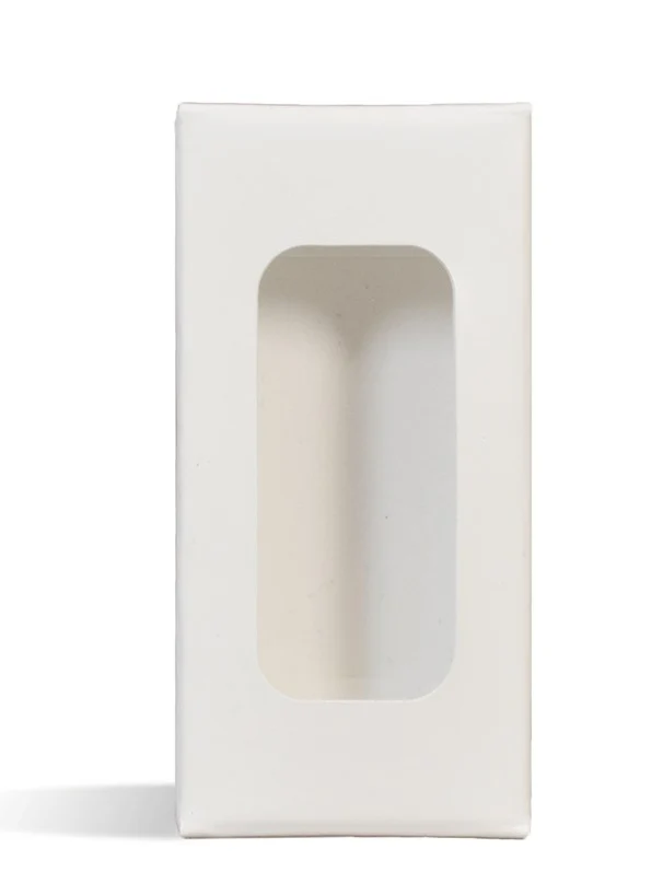 Lip Tube Box, WHITE (Holds 2 Tubes)