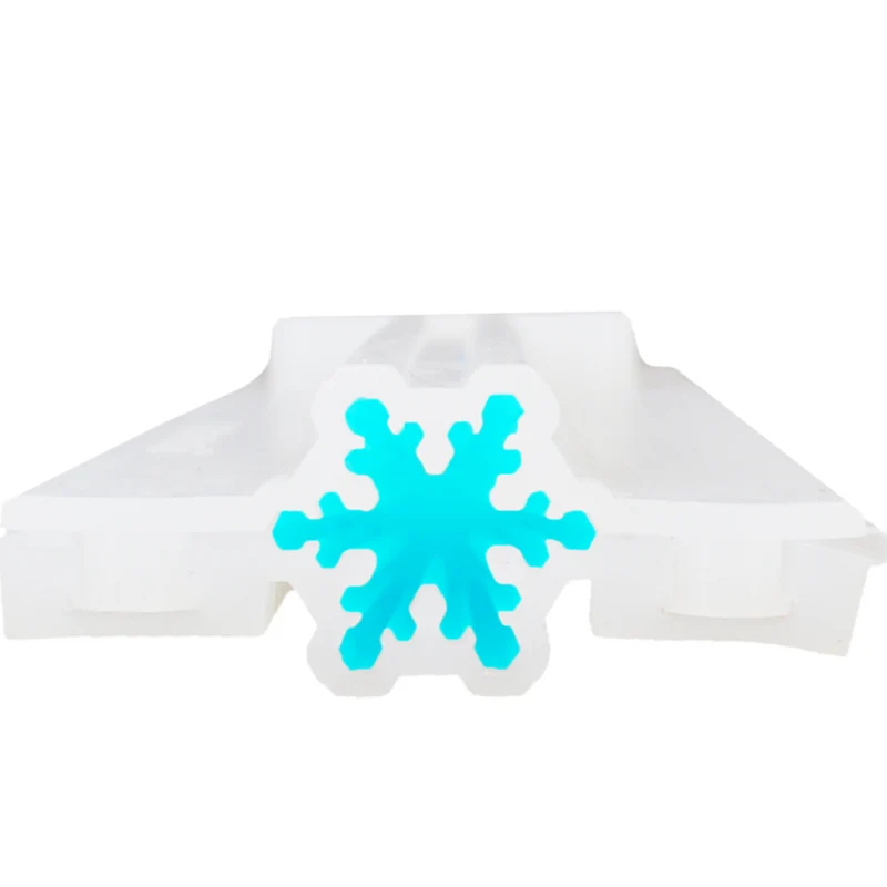 Silicone Soap Mold, Column Snowflake Small (2032)