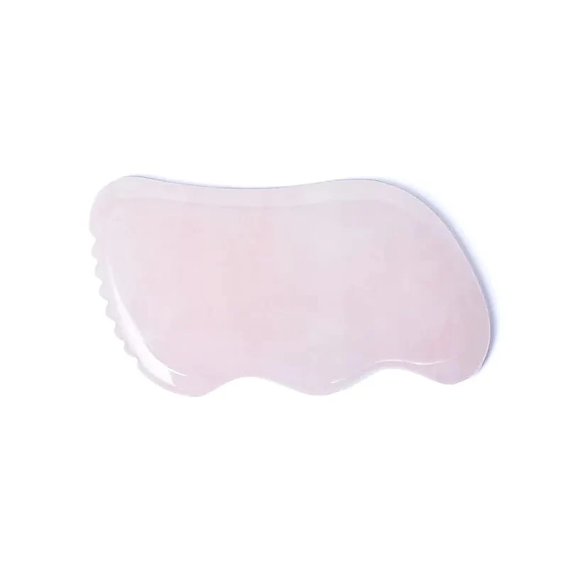 Gua sha massagesteen rozenkwarts